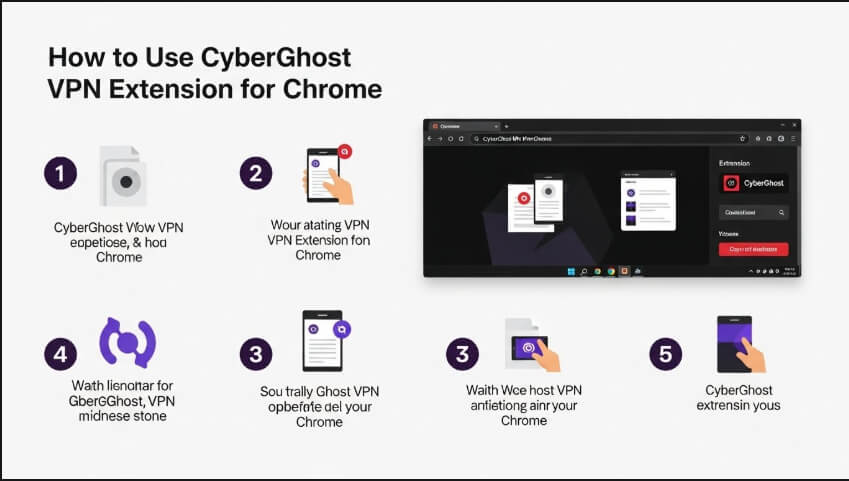 How to Use CyberGhost VPN Extension for Chrome
