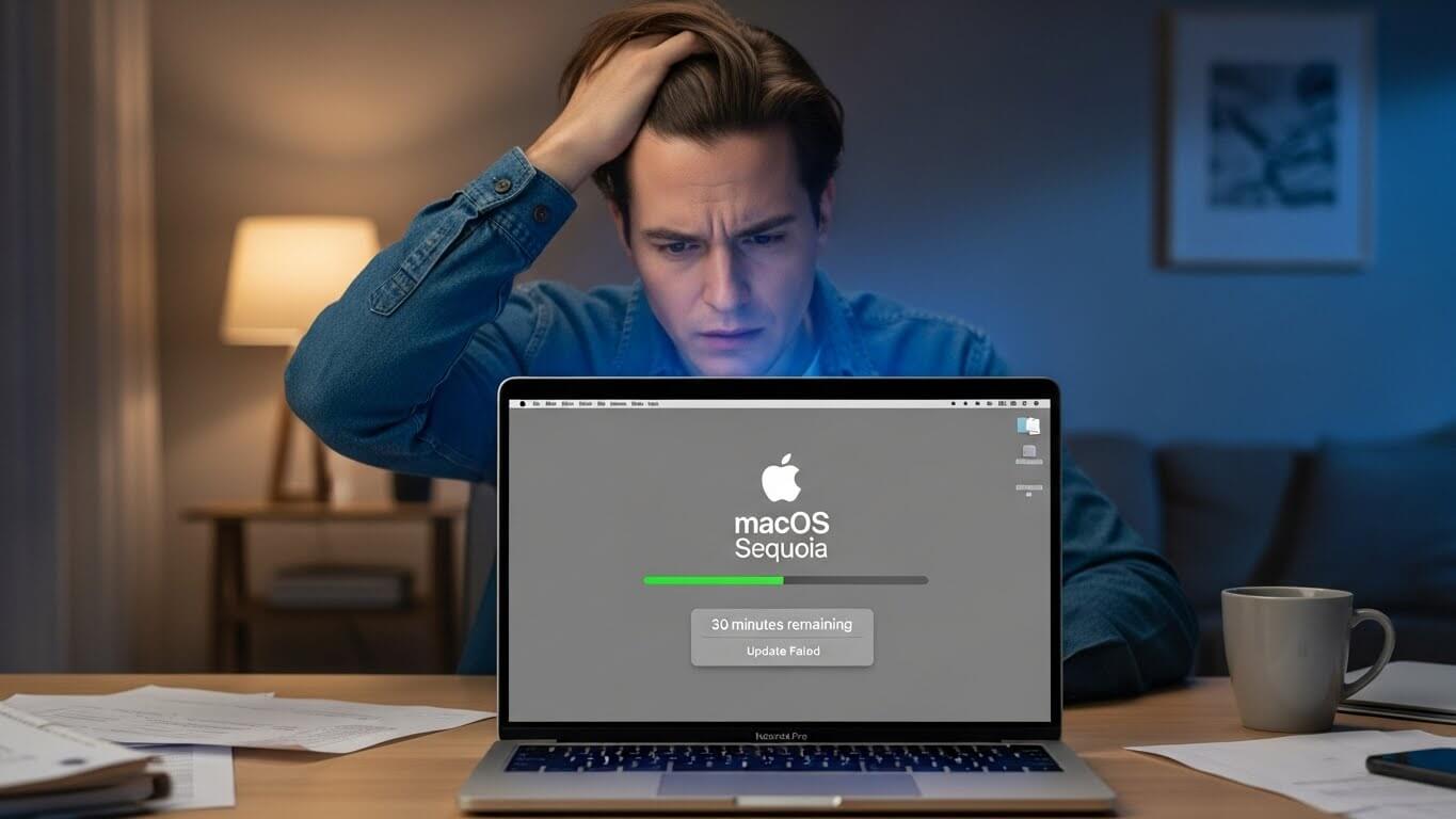 Common Causes of Mac Sequoia Update Stuck at 30 Minutes Then Fails