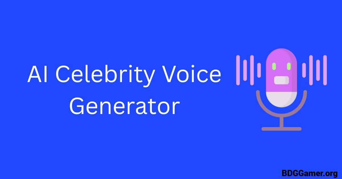 Examples of Celebrity Voice Generator Applications