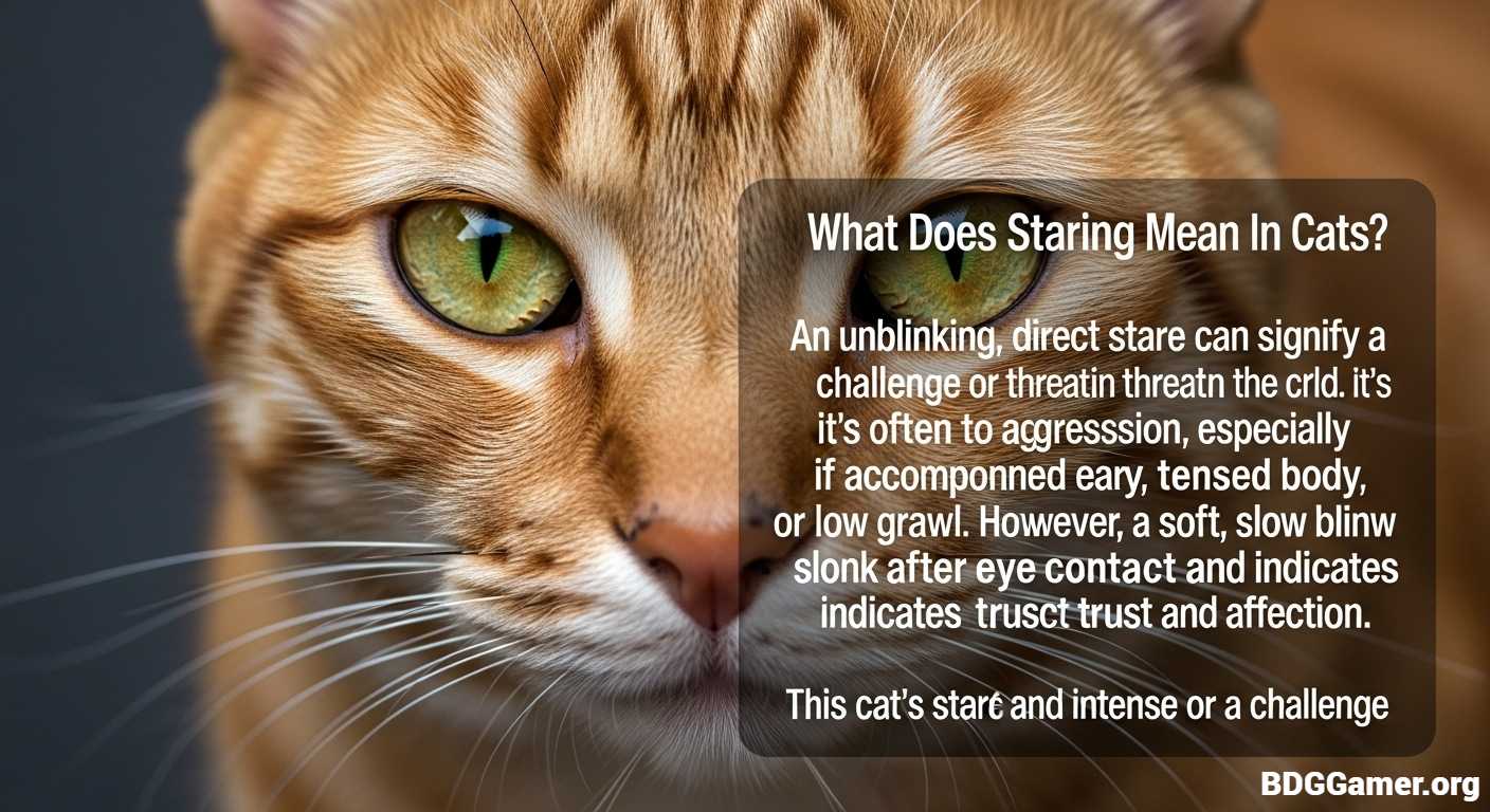 The Secret Behind “Why Does My Cat Stare at Me”