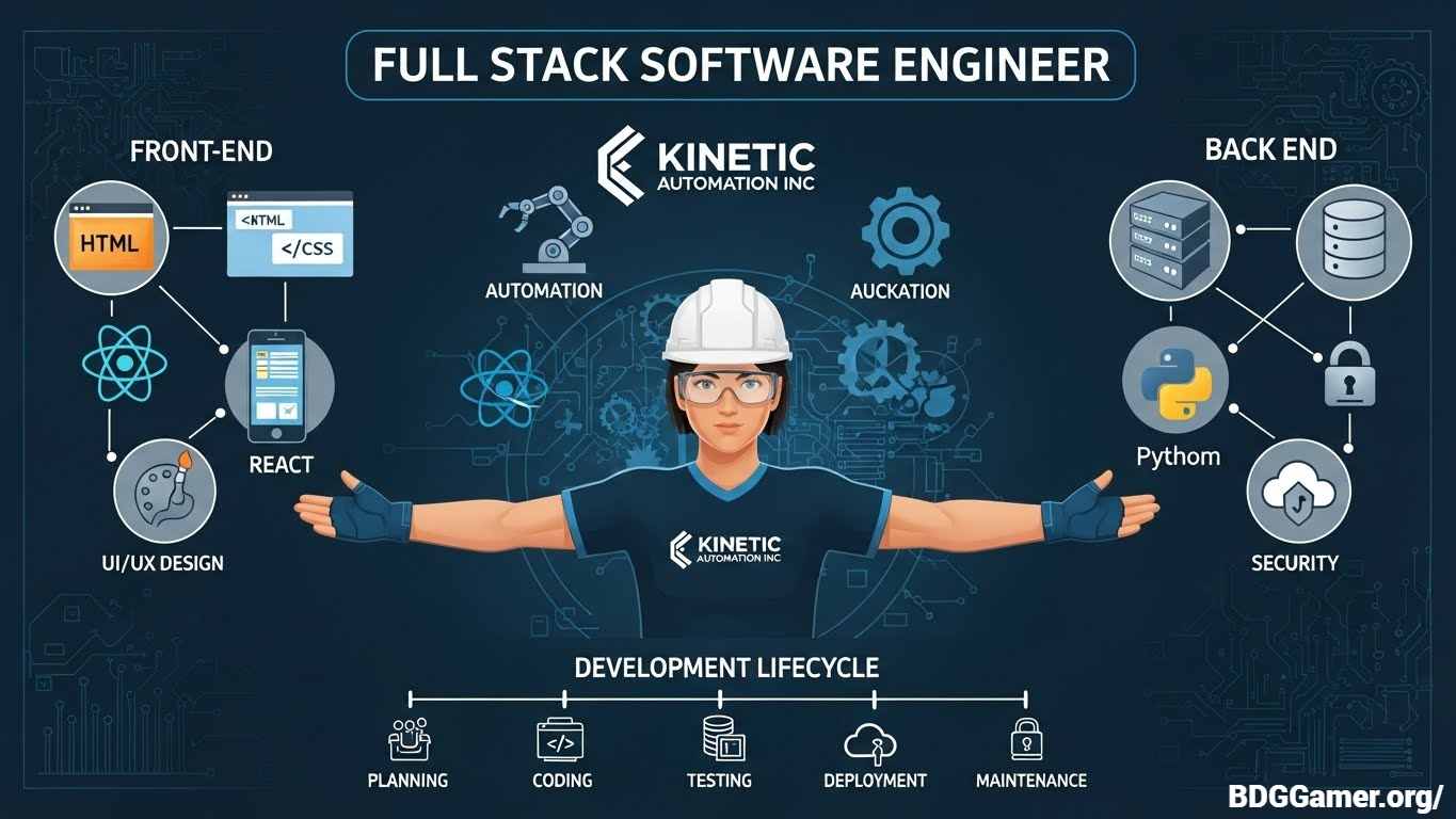 What Is a Kinetic Automation Inc Full Stack Software Engineer