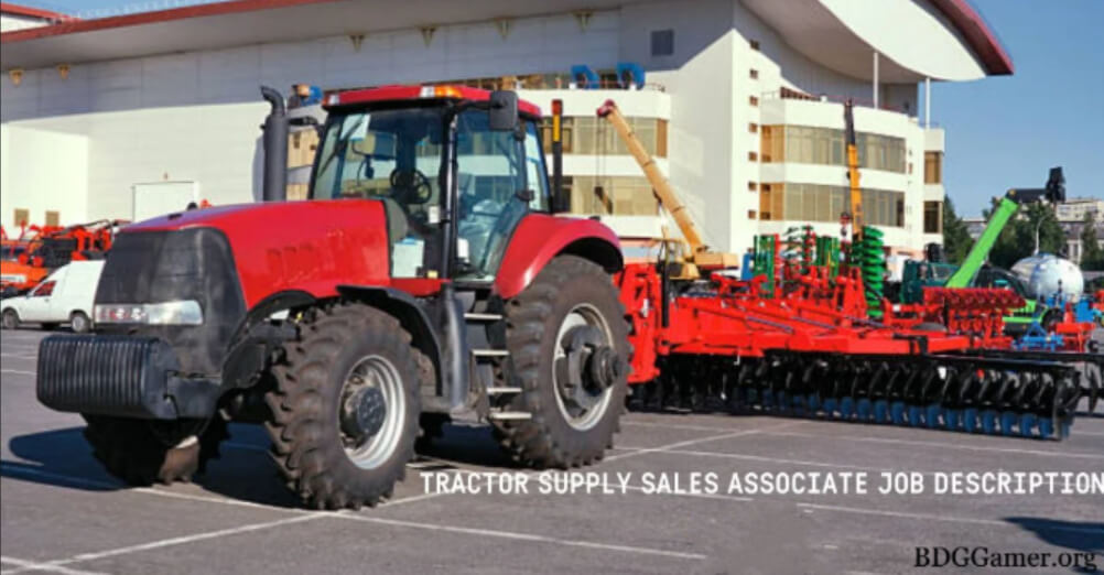What Is a Tractor Supply Sales Associate Job Description