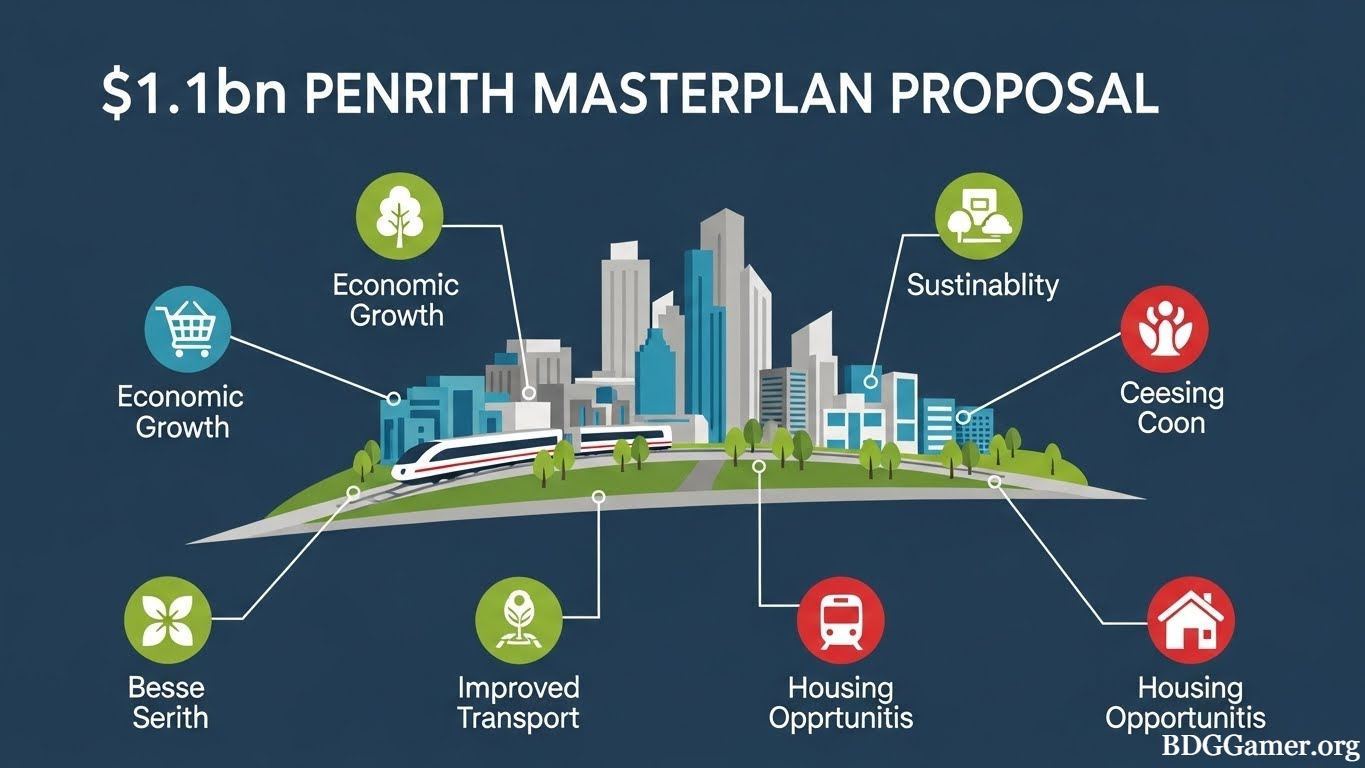 Understanding the $1.1bn Penrith Masterplan Proposal